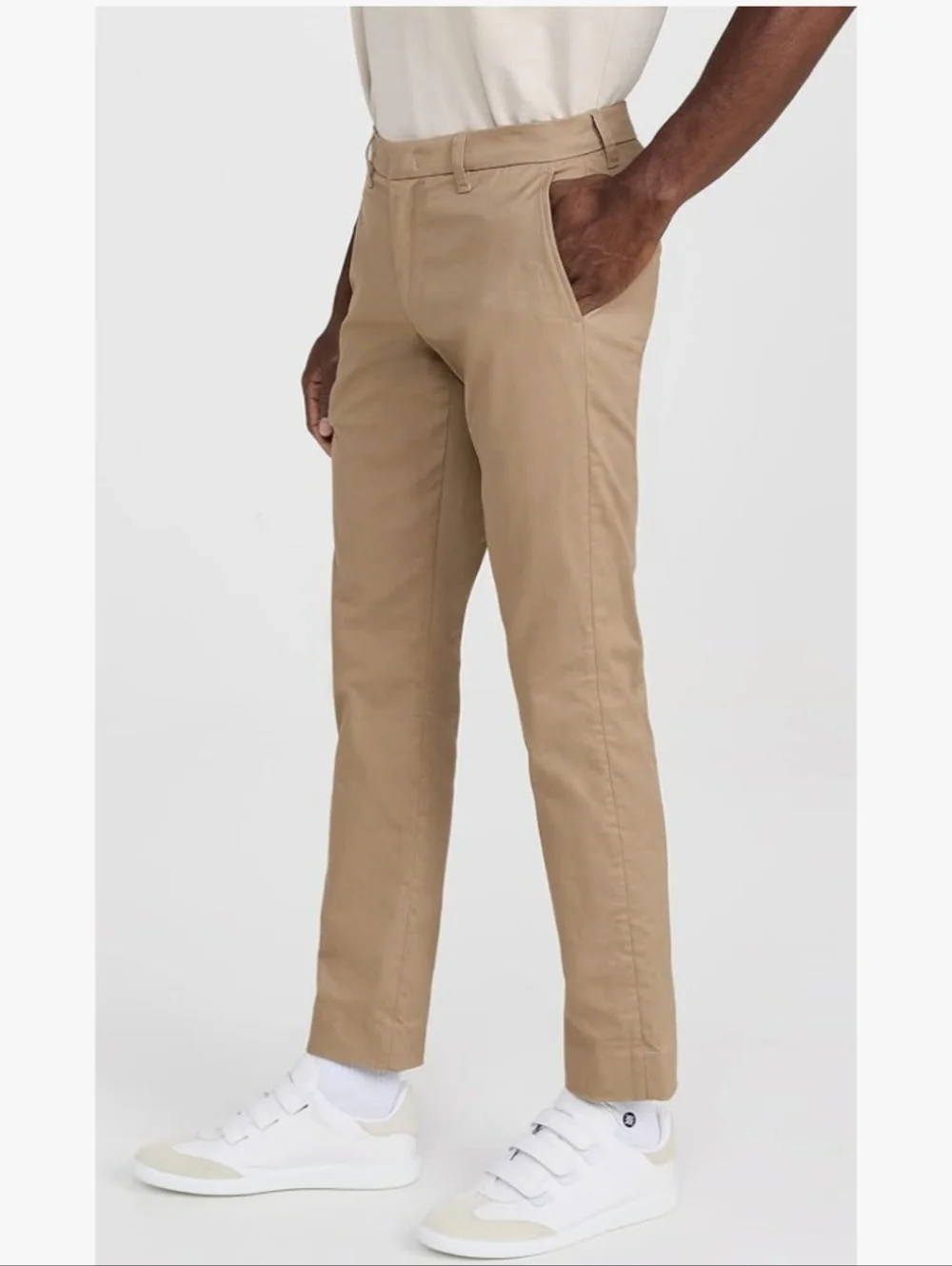 Poshmark TitleVince Men's Griffith Slim Fit Chino Pants Tan Khaki Stretch Size